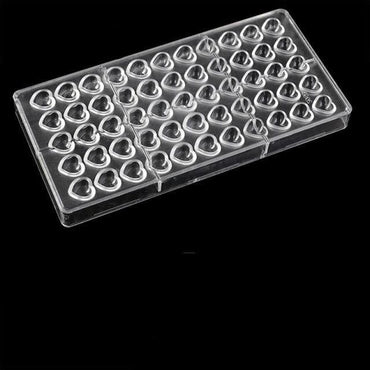 Heart Shape Polycarbonate Chocolate Mold , - east2cart.uk