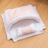 Pet Lounger for Cat Bed Removable Sleeping Bag Hammock Wooden Winter Warm kitten Cats House Pets Beds Small Dogs Sofa Mat suppli - east2cart.uk