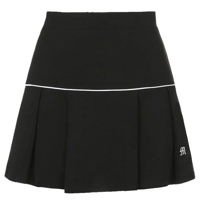 White Tennis Mini Skirt - east2cart.uk