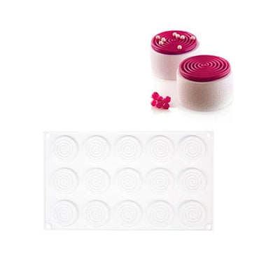 Meibum Multiple Types Geometric Shape Cake Decorating Tools Non-Stick Silicone Mold Party Mousse Baking Mould Kitchen Bakeware - east2cart.uk