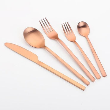 30pcs Gold Cutlery Set - east2cart.uk