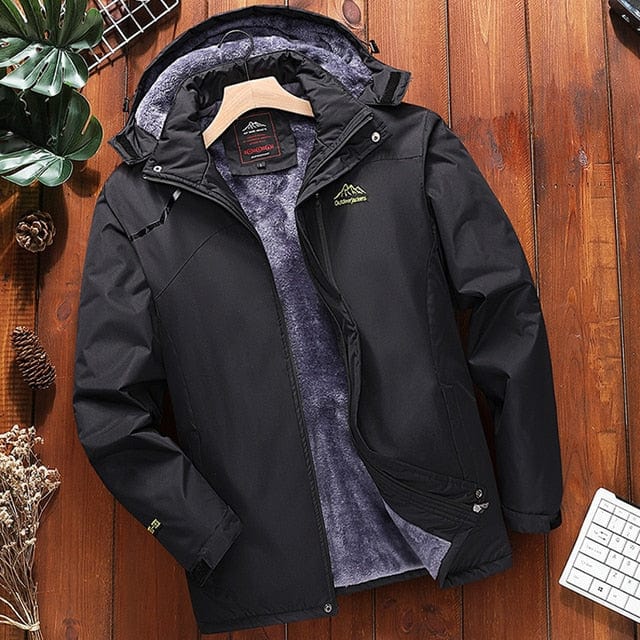 Waterproof Hooded Windbreaker Warm Coat