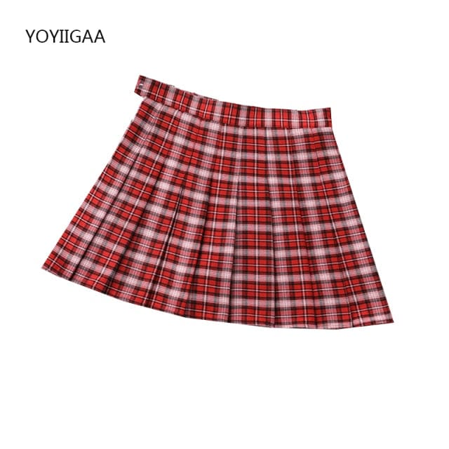 Girls Pleated Mini Skirt