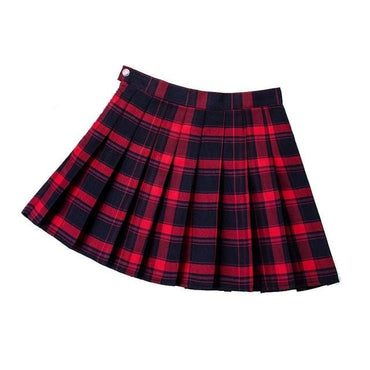 Girls Pleated Mini Skirt