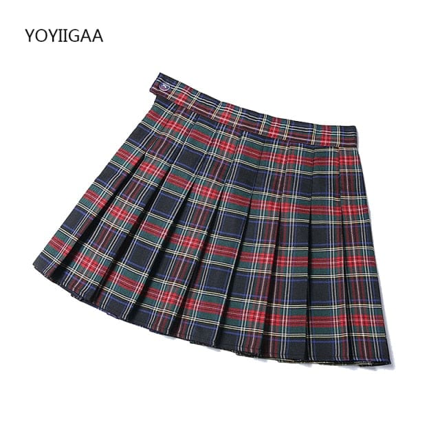 Girls Pleated Mini Skirt