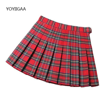 Girls Pleated Mini Skirt