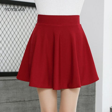 Girls Pleated Mini Skirt