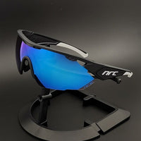 NRC TOP Brand Cycling Glasses Men Bicycle Eyewear UV400 Cycling Sunglasses Gafas Ciclismo TR90 MTB Road Bike Sports Sunglasses - east2cart.uk