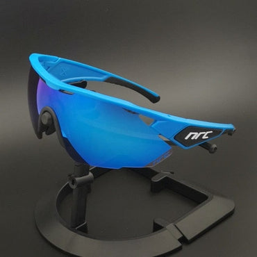 NRC TOP Brand Cycling Glasses Men Bicycle Eyewear UV400 Cycling Sunglasses Gafas Ciclismo TR90 MTB Road Bike Sports Sunglasses - east2cart.uk