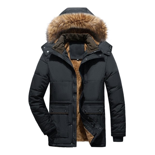 Fur Collar Winter Warm Parka