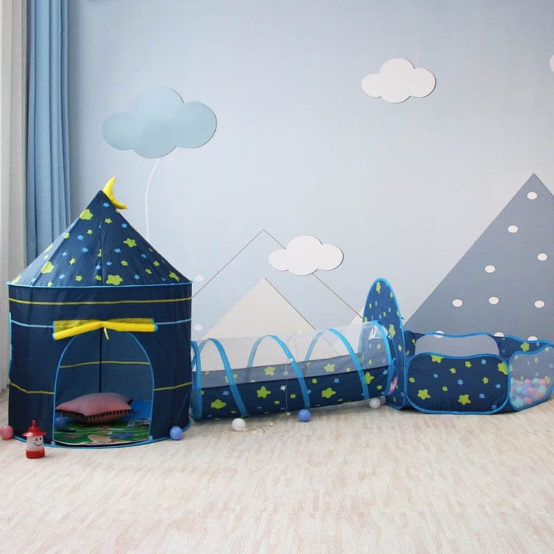 Children Crawling Tunnel Play Tent