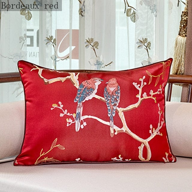 Decorative Flower Cushion Cover