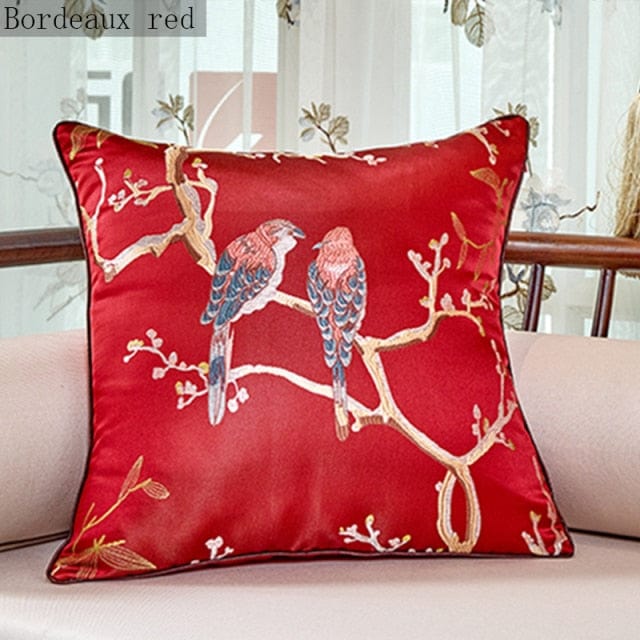 Decorative Flower Cushion Cover