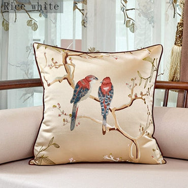 Decorative Flower Cushion Cover