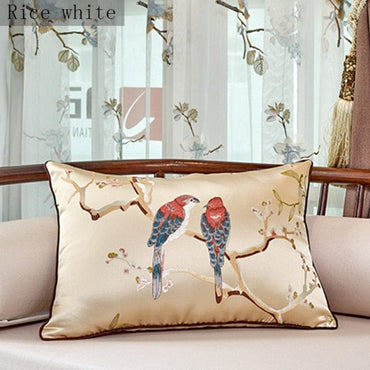 Decorative Flower Cushion Cover