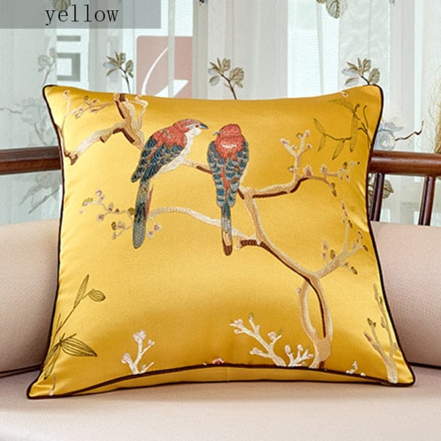 Decorative Flower Cushion Cover