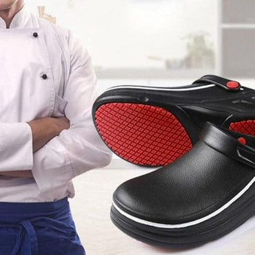 Unisex Non-slip Waterproof Kitchen Slippers