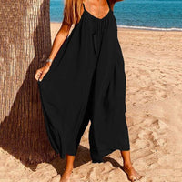 Ladies Sexy Wide Leg Casual Romper - east2cart.uk