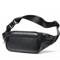 MVA Men's Waist Bag Leather Male Fanny Pack Men's Belt Bag for Man Belt Pouch Phone Hip Bum Bags Belts Travel Waist Packs 8966 - east2cart.uk