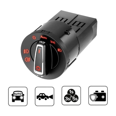 AUTO Headlight Switch For VW Golf