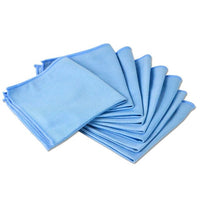 8-Pack Car Microfiber Glass Cleaning Towels
