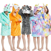 Children's Unicorn Bathrobe