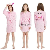 Children's Unicorn Bathrobe