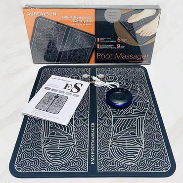 tens fisioterapia foot massager mat massageador pes muscular Electric EMS Health Care relaxation terapia fisica massage salud - east2cart.uk