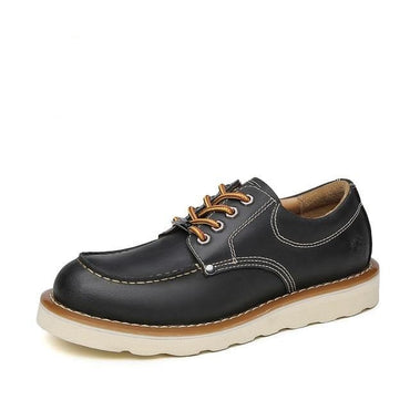 Comfy Lace Up Luxury Genuine Leather Shoes