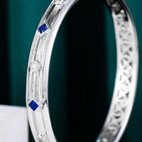 Luxury Cubic Zirconia Gold Color Bracelet - east2cart.uk