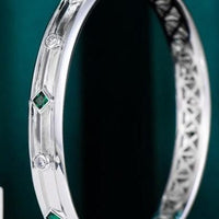 Luxury Cubic Zirconia Gold Color Bracelet - east2cart.uk