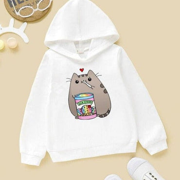 Kawaii Kids Animal Print Girls Hoodie