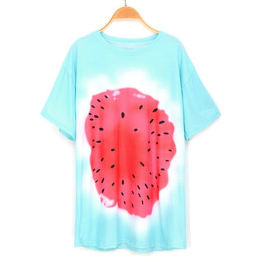 Watermelon Printed T-shirt - east2cart.uk