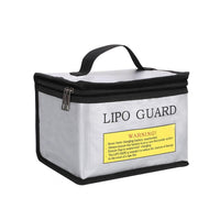 LiPo Battery Portable Fireproof Safety Bag Lipo Guard Explosion Proof Fire Resistant Charging Sack Battery Safe Bag For Battey - east2cart.uk