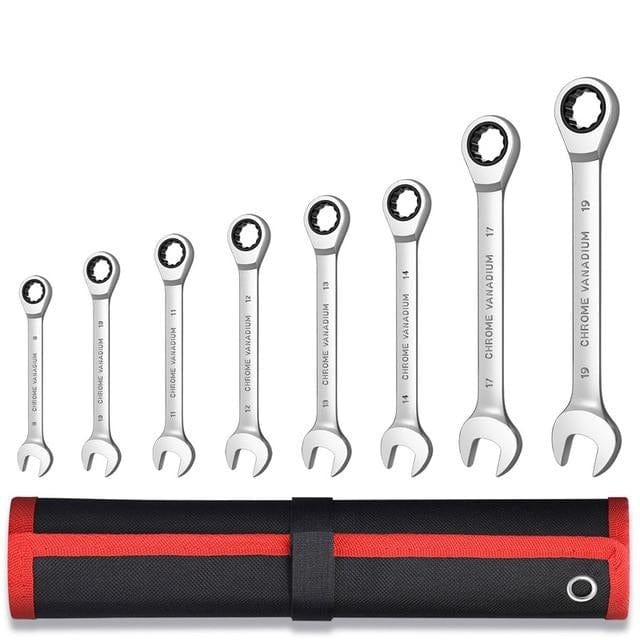 Ratchet Spanners Set Car Repair Tools