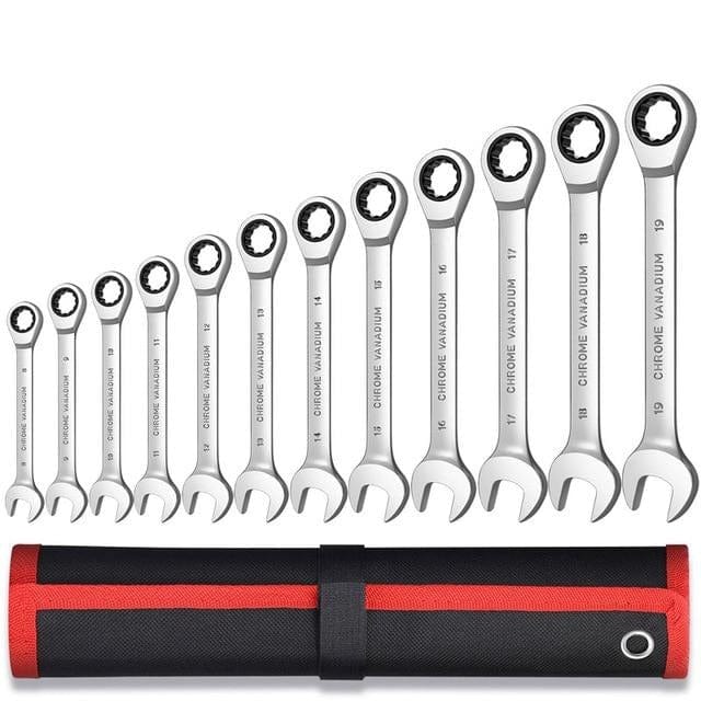 Ratchet Spanners Set Car Repair Tools