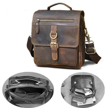 Quality Original Leather Men's Satchel Bag