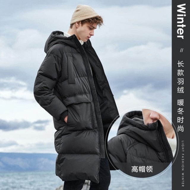 Winter Thick Waterproof Long Coat