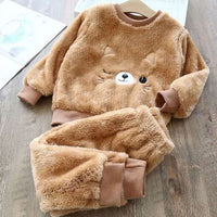 Girls Winter Warm Pyjamas