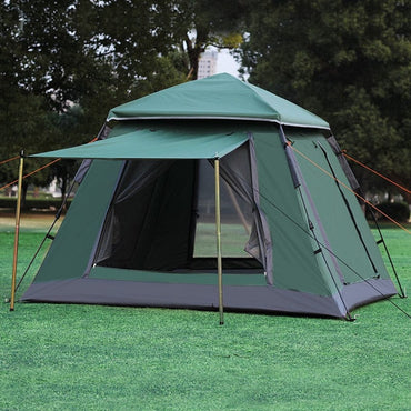 4-5 Person Double Layer Waterproof Tent - east2cart.uk