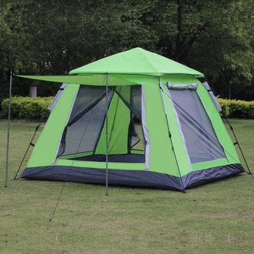 4-5 Person Double Layer Waterproof Tent - east2cart.uk