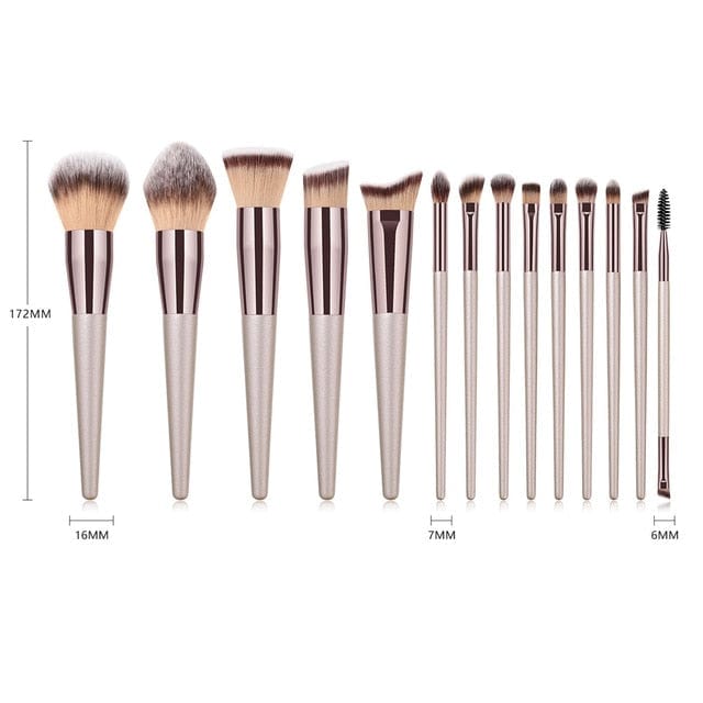 5/10pcs Super Soft Designer Makeup Brushes - east2cart.uk