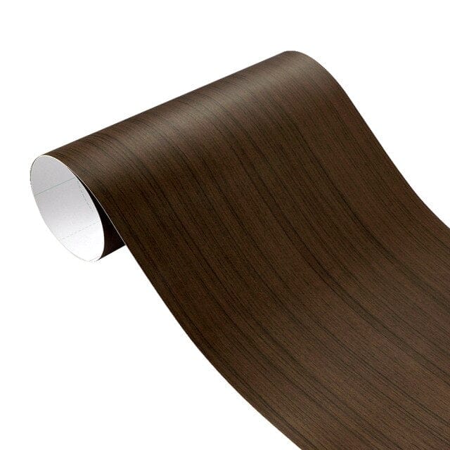 PVC Wood Grain Textured Car Interior Decoration