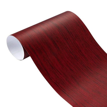 PVC Wood Grain Textured Car Interior Decoration