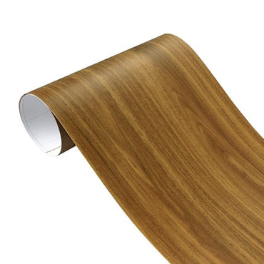 PVC Wood Grain Textured Car Interior Decoration