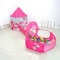 Children's Three-Piece Unicorn Play Tent - east2cart.uk