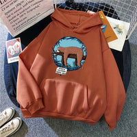Sleeping Sloth Print Men Casual Sweatshirts