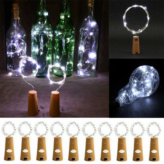 Wine Bottle Fairy String Lights