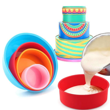 Round Shape Mousse Silicone Molds