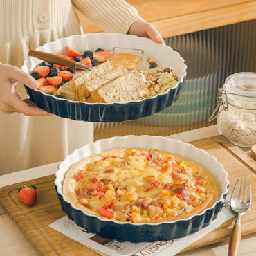 1/2-Piece Round Quiche Dish